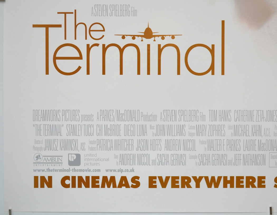 THE TERMINAL (Bottom Left) Cinema Quad Movie Poster 