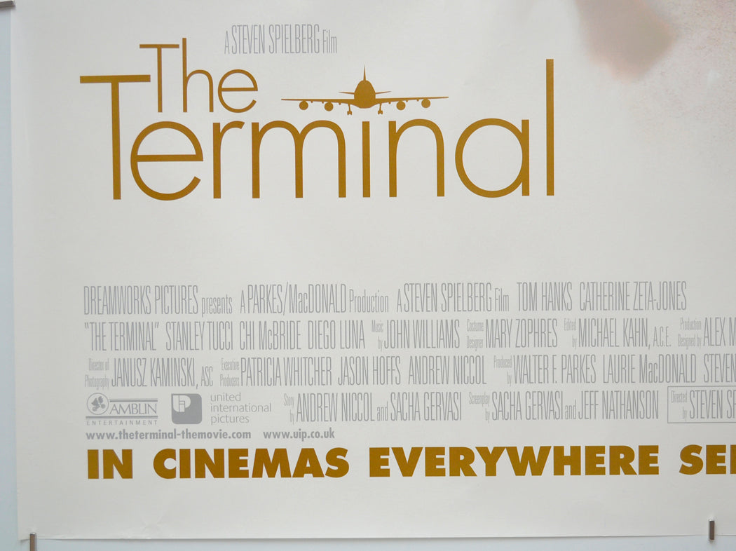 THE TERMINAL (Bottom Left) Cinema Quad Movie Poster 