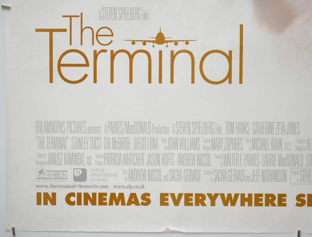 THE TERMINAL (Bottom Left) Cinema Quad Movie Poster 