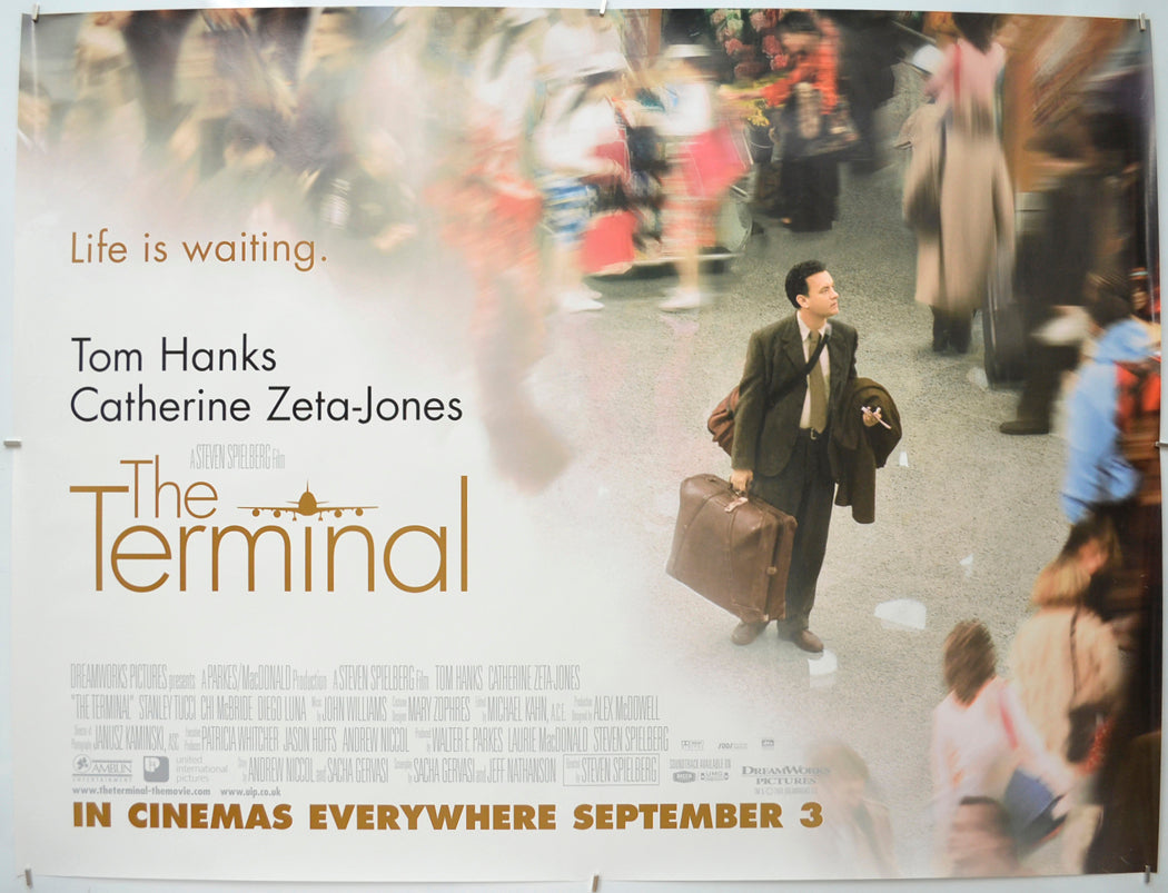 The Terminal Original Quad Poster - Film Poster - Movie Poster