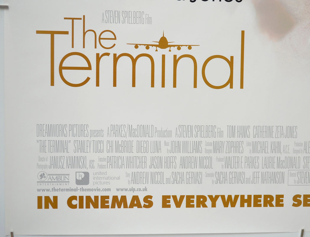 THE TERMINAL (Bottom Left) Cinema Quad Movie Poster 