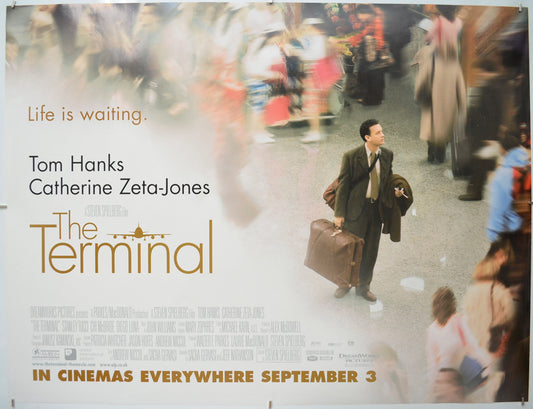 The Terminal Original Quad Poster - Film Poster - Movie Poster