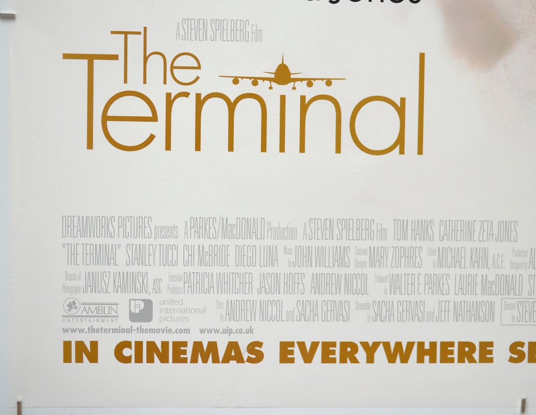 THE TERMINAL (Bottom Left) Cinema Quad Movie Poster 