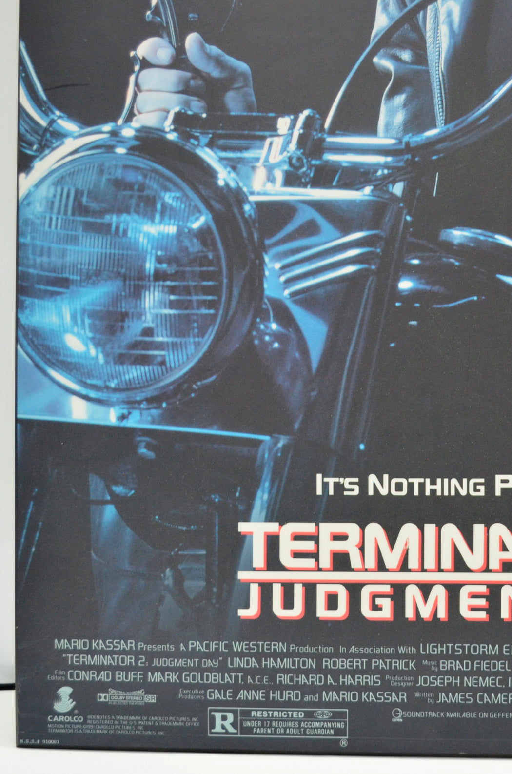 TERMINATOR 2 : JUDGEMENT DAY (Bottom Left) Cinema One Sheet Movie Poster 