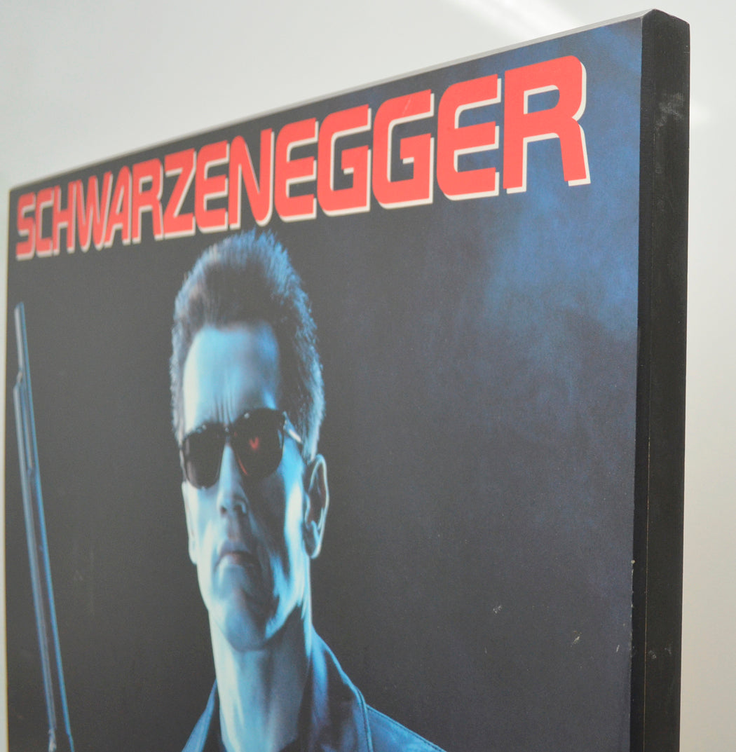 TERMINATOR 2 : JUDGEMENT DAY (Frame Right Close up) Cinema One Sheet Movie Poster 