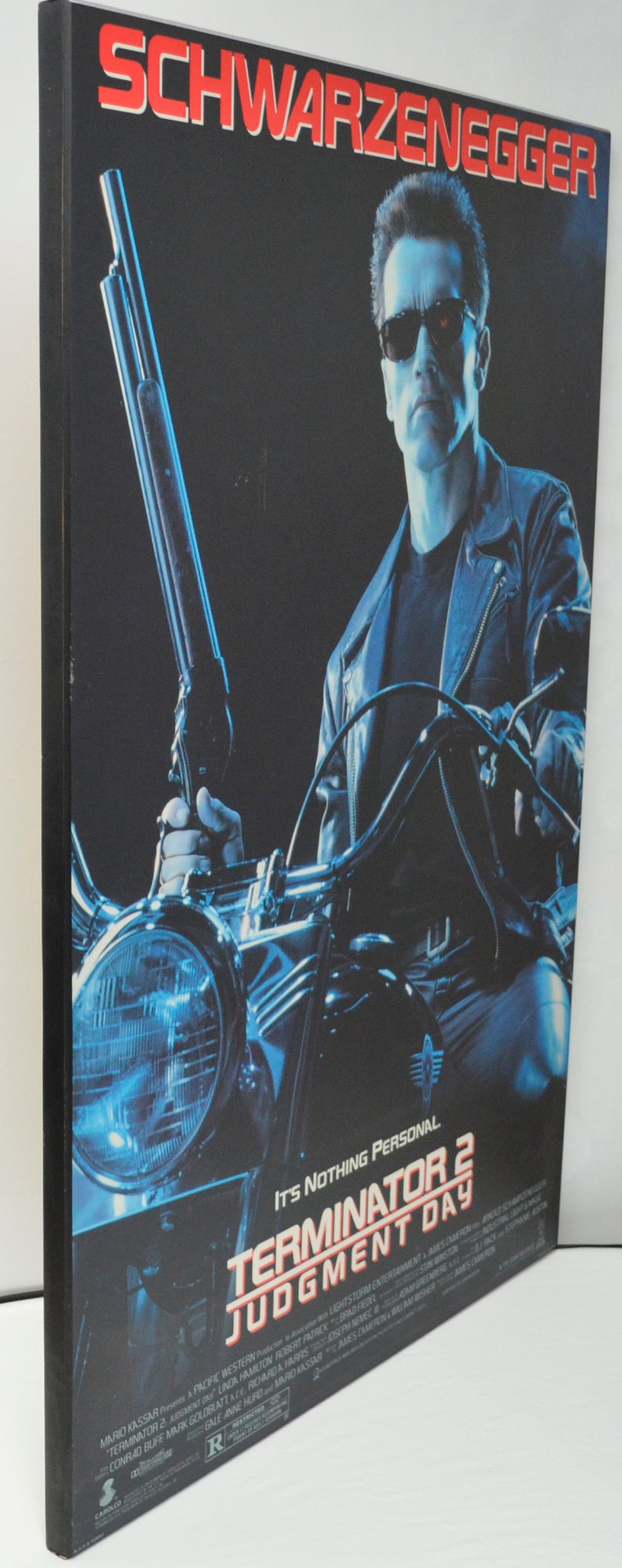 TERMINATOR 2 : JUDGEMENT DAY (Frame Left) Cinema One Sheet Movie Poster 