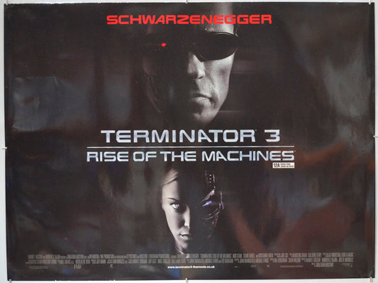 Terminator 3 : Rise Of the Machines  Original Quad Poster - Film Poster - Movie Poster