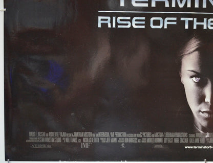 TERMINATOR 3 : RISE OF THE MACHINES (Bottom Left) Cinema Quad Movie Poster 