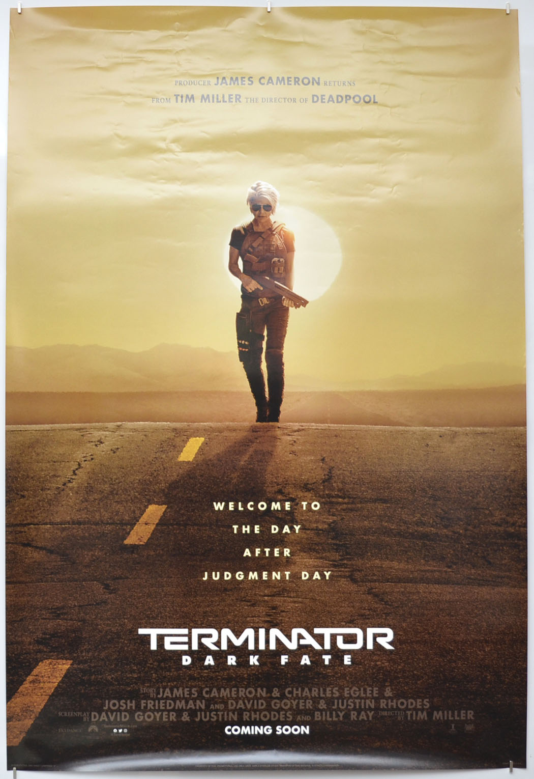 Terminator: Dark Fate Original One Sheet Poster - Film Poster - Movie Poster