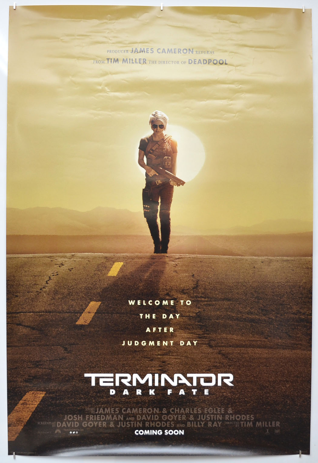 Terminator: Dark Fate Original One Sheet Poster - Film Poster - Movie Poster