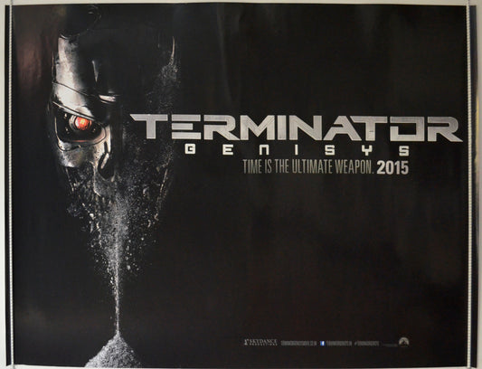 Terminator Genisys  (Teaser / Advance Version)  Original Quad Poster - Film Poster - Movie Poster 