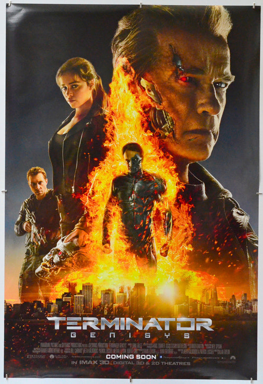 Terminator Genisys - Original One Sheet Poster - Film Poster - Movie Poster 