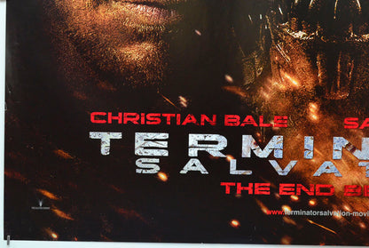 TERMINATOR SALVATION (Bottom Left) Cinema Quad Movie Poster 