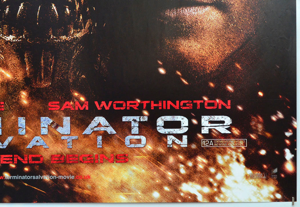 TERMINATOR SALVATION (Bottom Right) Cinema Quad Movie Poster 