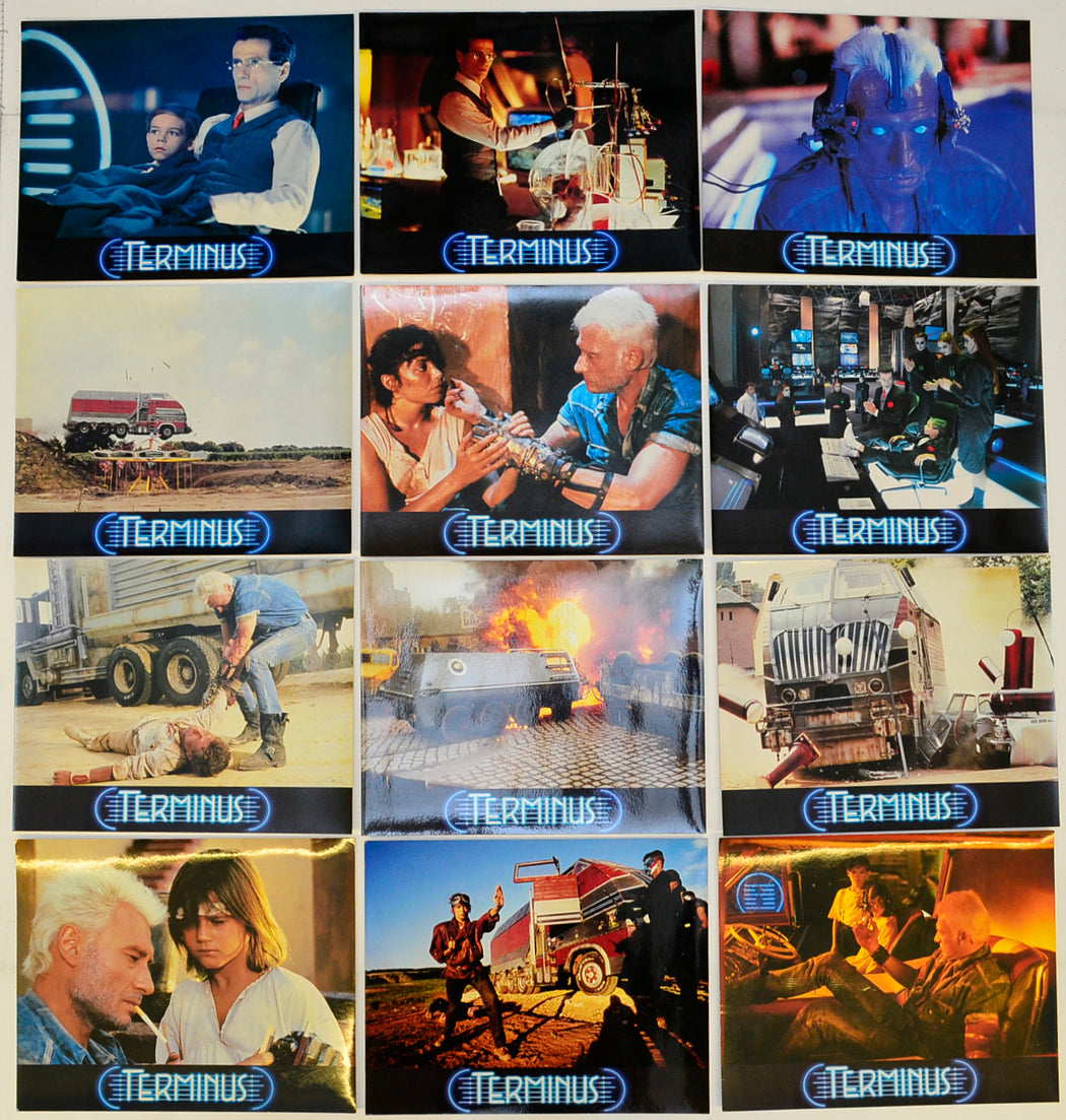 Terminus Set of 12 Original FRENCH Lobby Cards 