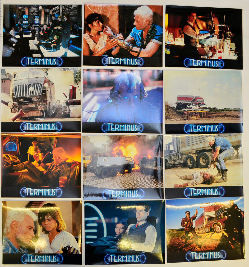 Terminus Set of 12 Original FRENCH Lobby Cards 