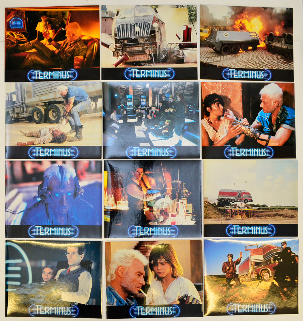 Terminus Set of 12 Original FRENCH Lobby Cards 