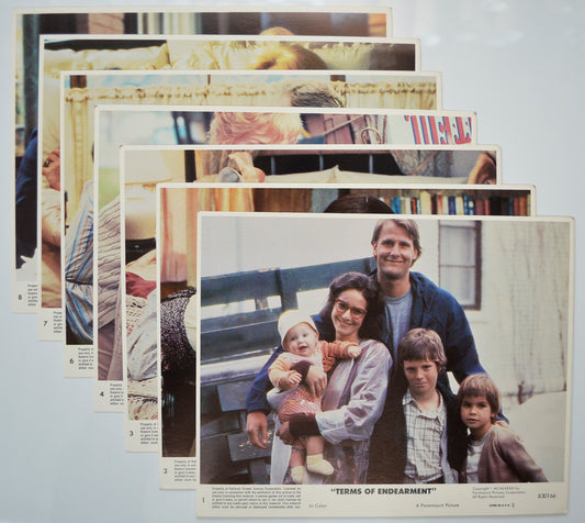 Terms Of Endearment 7 Original Colour Front Of House Stills / 8x10 Lobby Cards