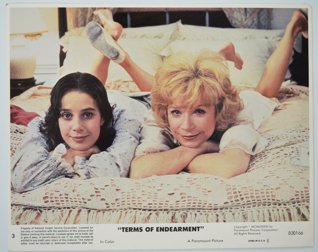 TERMS OF ENDEARMENT (Card 3) Cinema Colour FOH Stills / Lobby Cards 