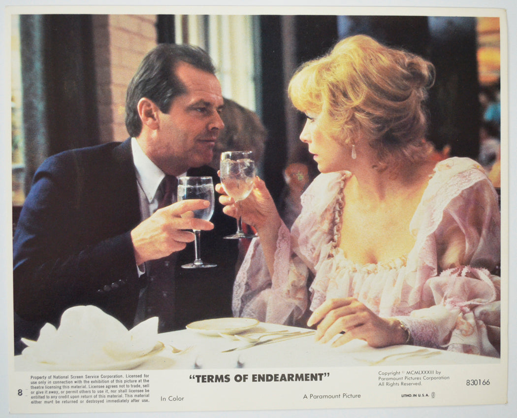 TERMS OF ENDEARMENT (Card 8) Cinema Colour FOH Stills / Lobby Cards 