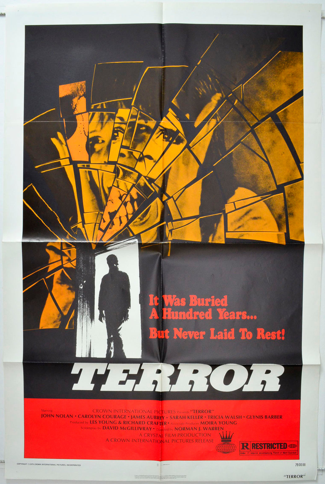 Terror Original One Sheet Poster - Movie Poster