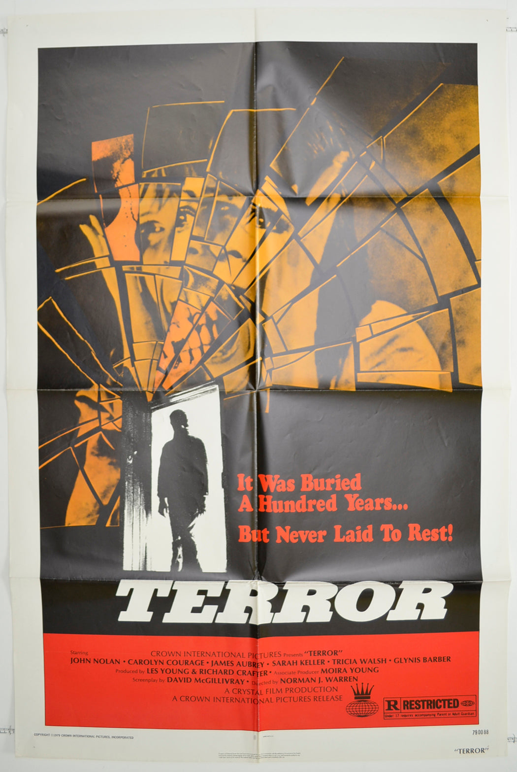 Terror  Original One Sheet Poster - Film Poster - Movie Poster 