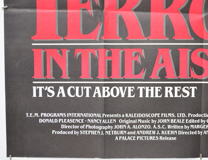 TERROR IN THE AISLES (Bottom Left) Cinema Quad Movie Poster 