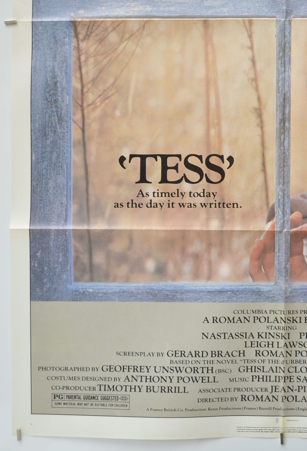 TESS (Bottom Left) Cinema One Sheet Movie Poster 