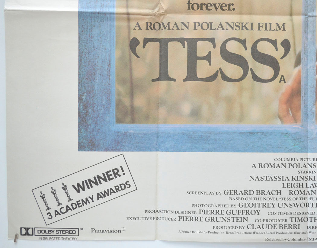 TESS (Bottom Left) Cinema Quad Movie Poster 