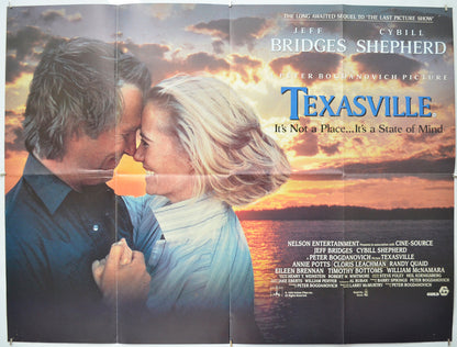 Texasville - Original Quad Poster - Film Poster - Movie Poster