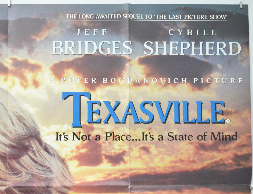 TEXASVILLE (Top Right) Cinema Quad Movie Poster 