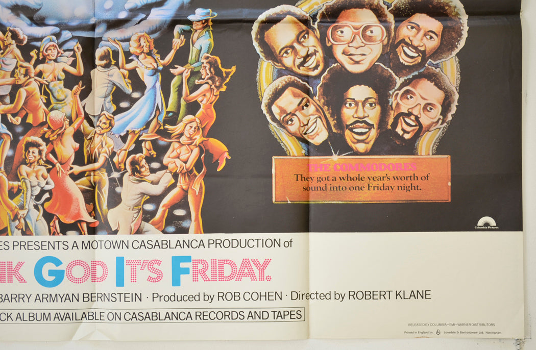 THANK GOD IT’S FRIDAY (Bottom Right) Cinema Quad Movie Poster 