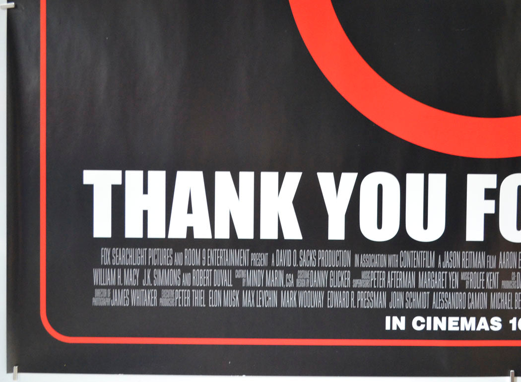 THANK YOU FOR SMOKING (Bottom Left) Cinema Quad Movie Poster 