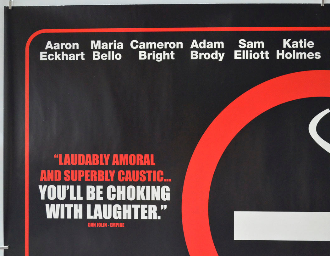 THANK YOU FOR SMOKING (Top Left) Cinema Quad Movie Poster 