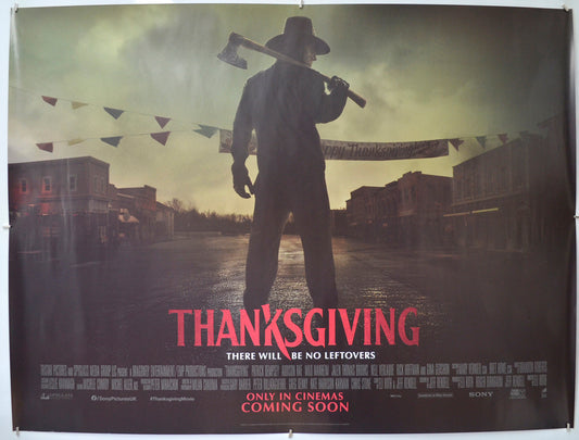 Thanksgiving Original Quad Poster - Film Poster - Movie Poster 