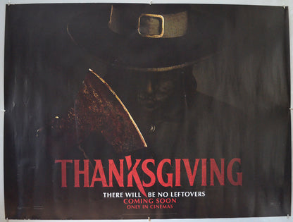 Thanksgiving (Teaser / Advance Version) Original Quad Poster - Film Poster - Movie Poster