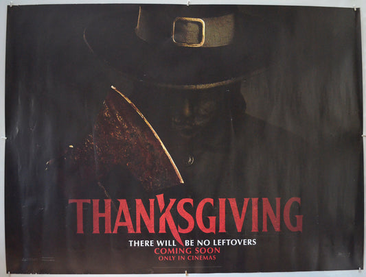 Thanksgiving (Teaser / Advance Version) Original Quad Poster - Film Poster - Movie Poster