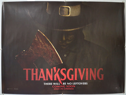 Thanksgiving (Teaser / Advance Version) Original Quad Poster - Film Poster - Movie Poster 