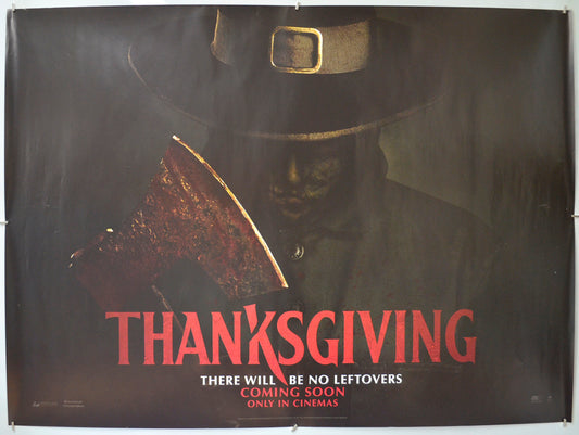 Thanksgiving (Teaser / Advance Version) Original Quad Poster - Film Poster - Movie Poster 