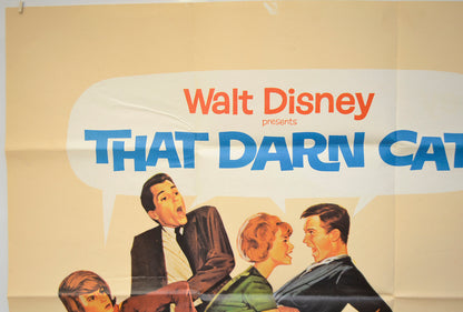 THAT DARN CAT (Top Left) Cinema Quad Movie Poster 