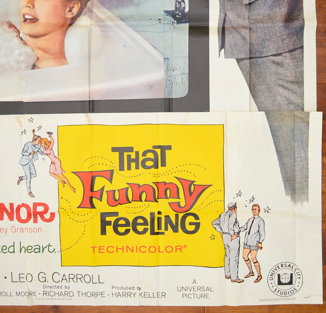 THAT FUNNY FEELING – 6 Sheet Poster – BOTTOM Right