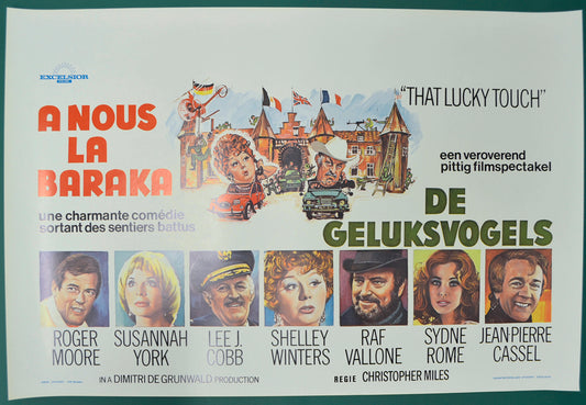 That Lucky Touch  Original Belgian Poster - Film Poster - Movie Poster  