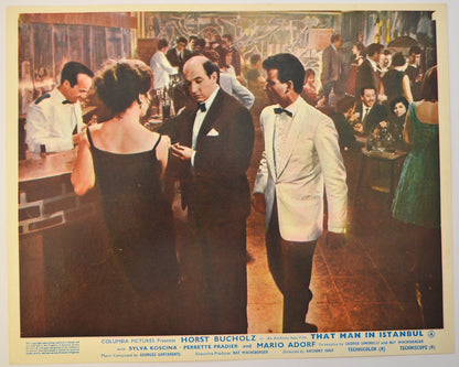 THAT MAN IN ISTANBUL (Card 1) Cinema Colour FOH Stills / Lobby Cards 