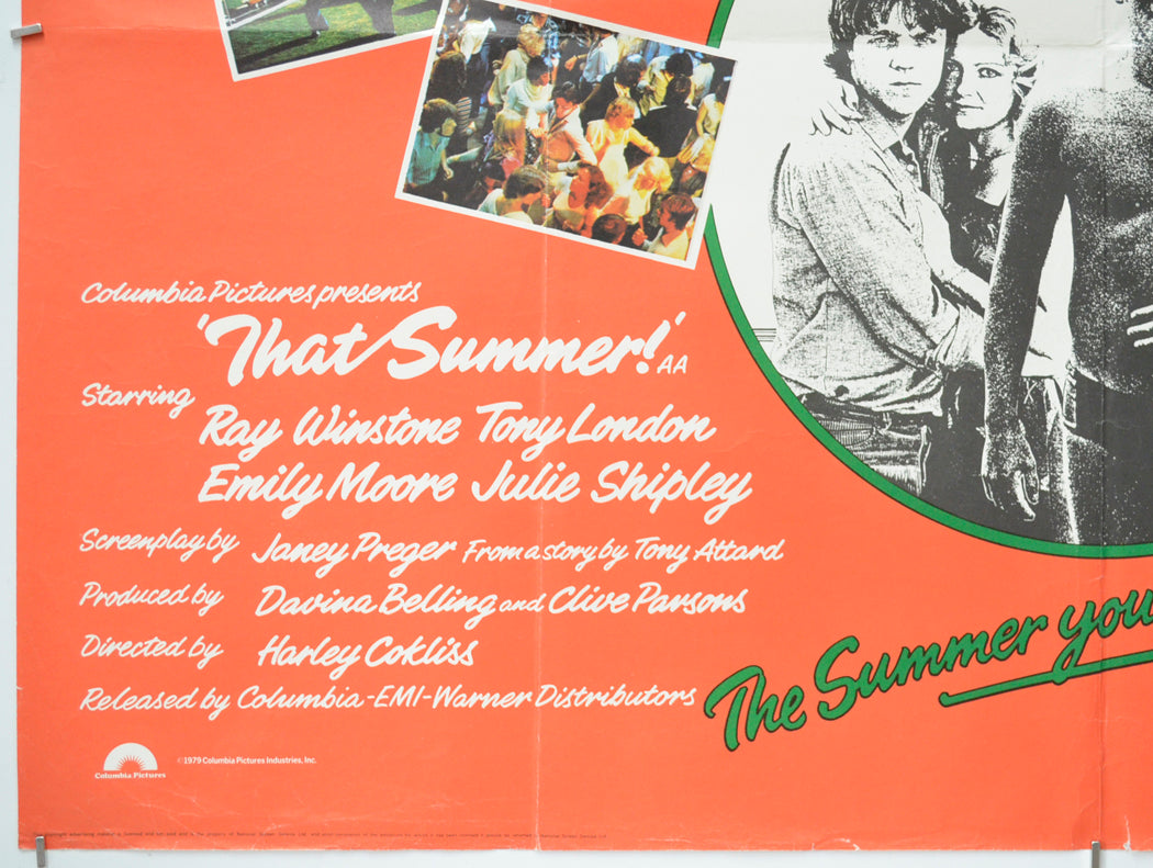 THAT SUMMER (Bottom Left) Cinema Quad Movie Poster 