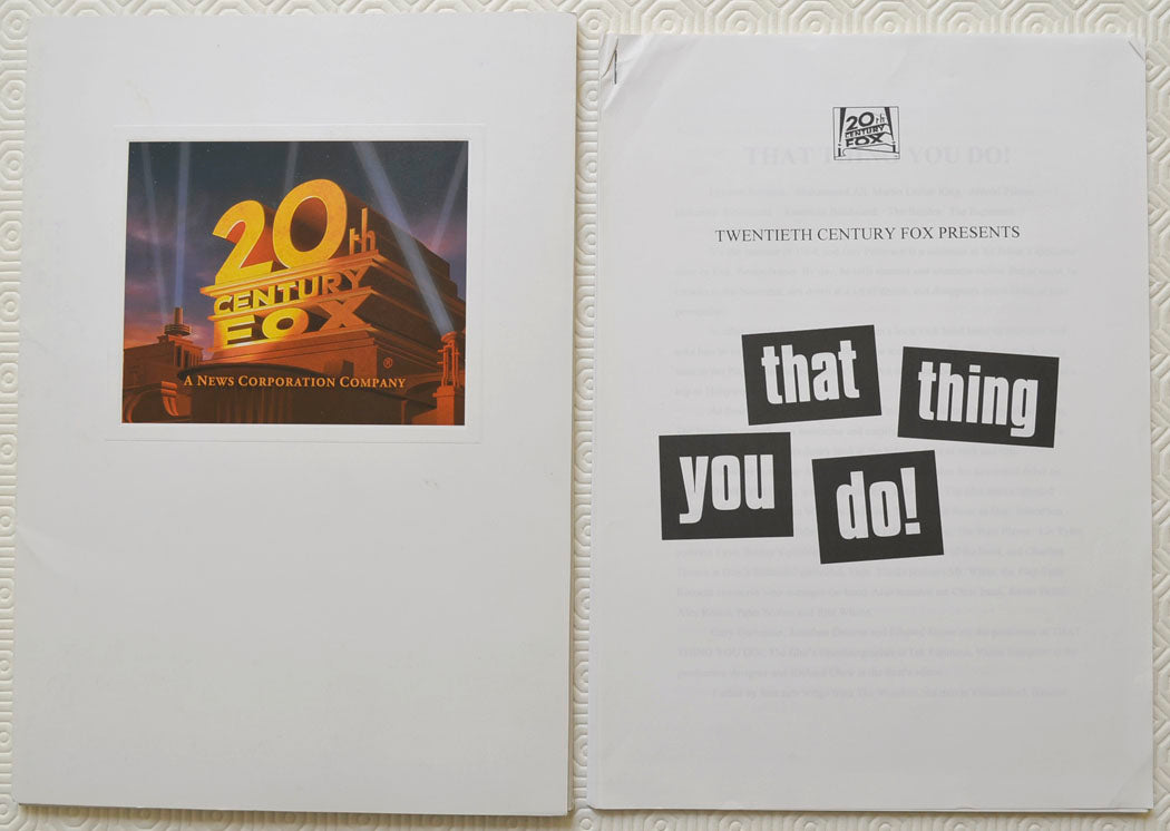 THAT THING YOU DO Original Cinema Press Kit 