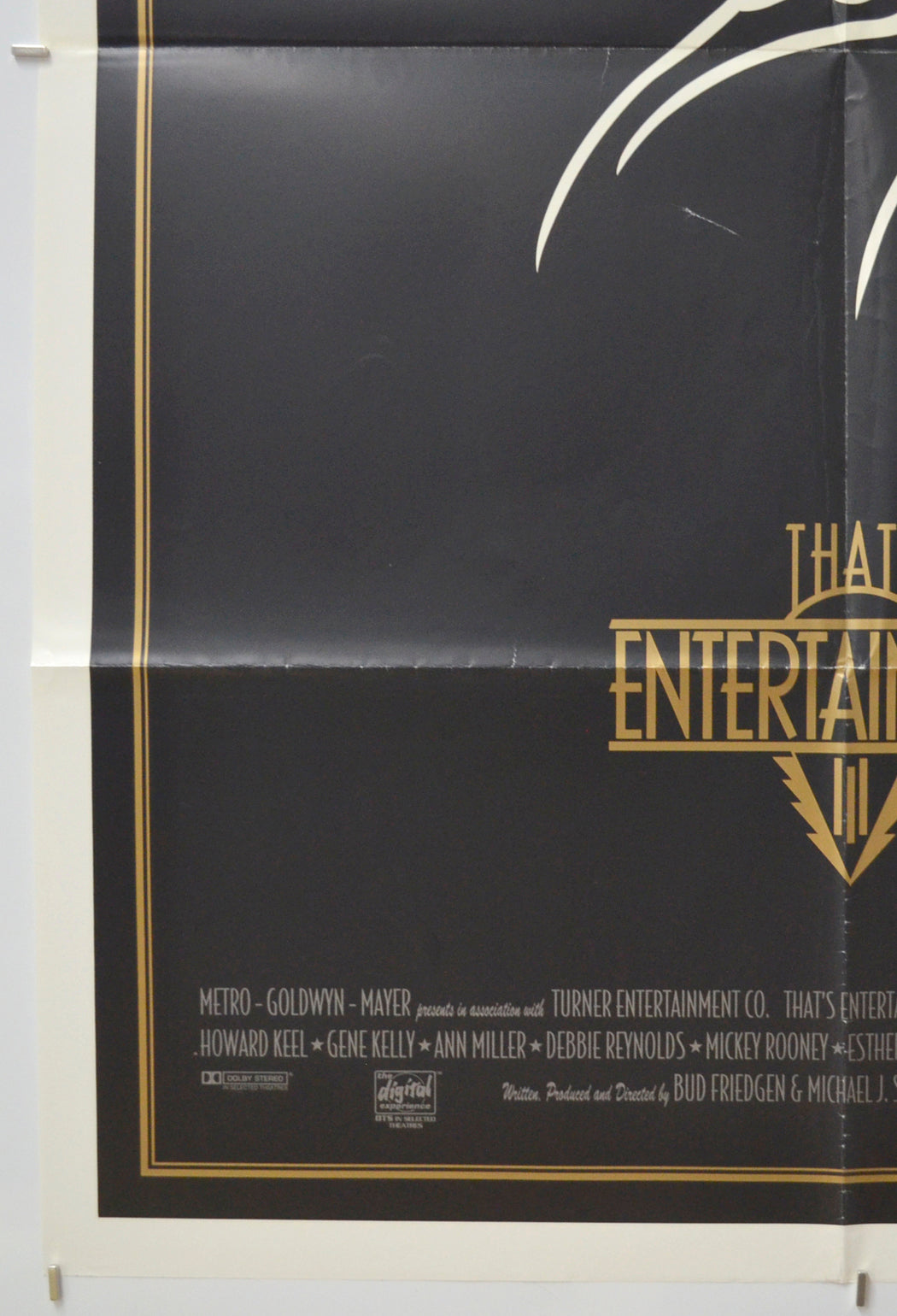 THAT’S ENTERTAINMENT III (Bottom Left) Cinema One Sheet Movie Poster 