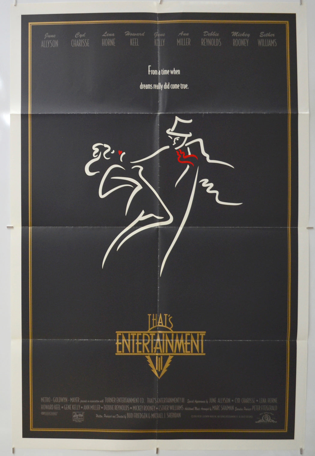 That’s Entertainment III  Original One Sheet Poster - Film Poster - Movie Poster