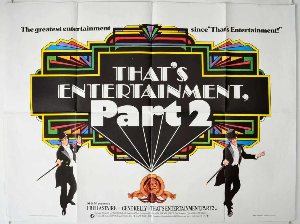 That's Entertainment Part 2 Original British Quad Poster - Movie Poster