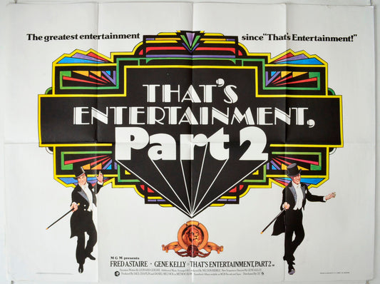 That's Entertainment Part 2 Original British Quad Poster - Movie Poster