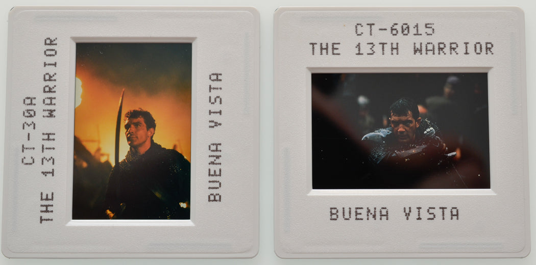 The 13th Warrior (Slides 1 and 2) Original 35mm Slides - Cinema Press Slides